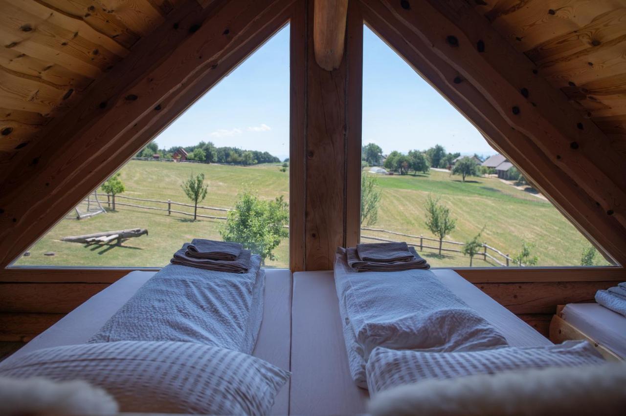Holiday Home Ernest Zelezni With Hot Tub イヴァンチュナ・ゴリツァ エクステリア 写真