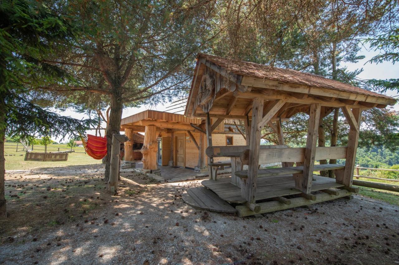 Holiday Home Ernest Zelezni With Hot Tub イヴァンチュナ・ゴリツァ エクステリア 写真